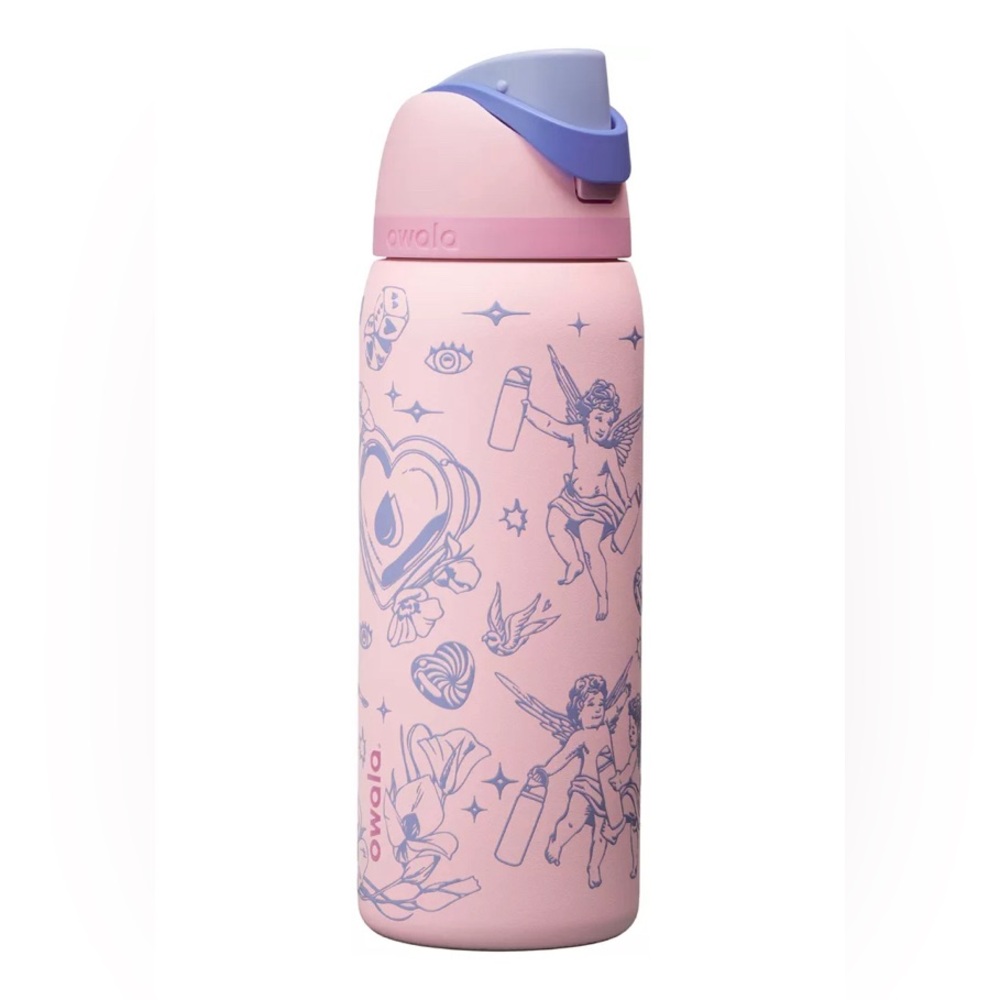 Owala Shot to the Heart Pink Cupid Valentines Day 32oz UO 32 oz Water Bottle